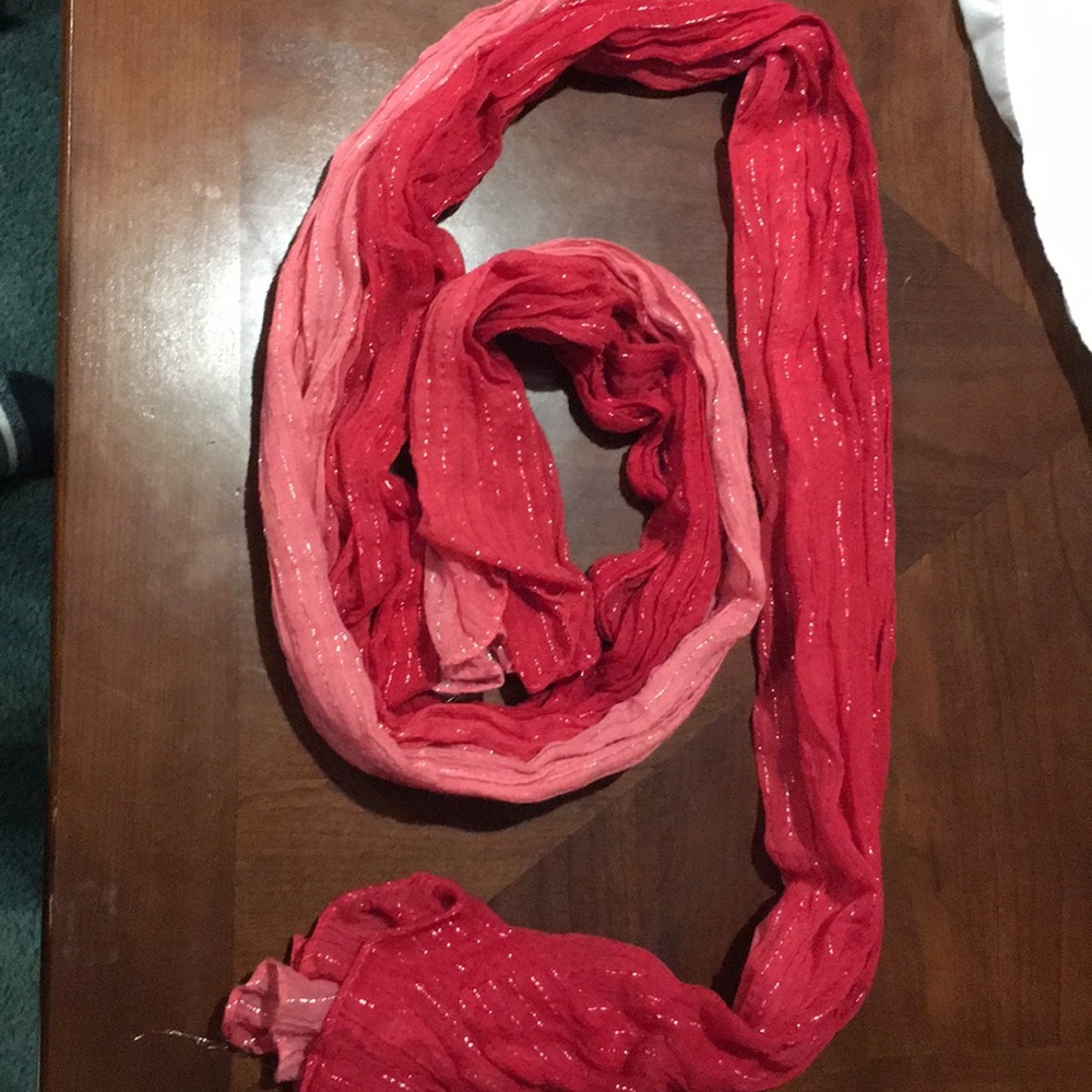 Pink scarf
